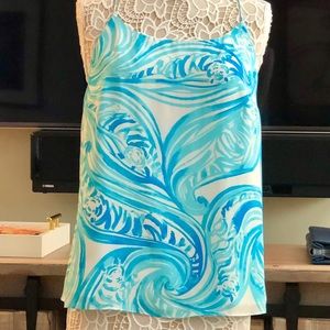 Lilly Pulitzer Silk Tank Top, Medium